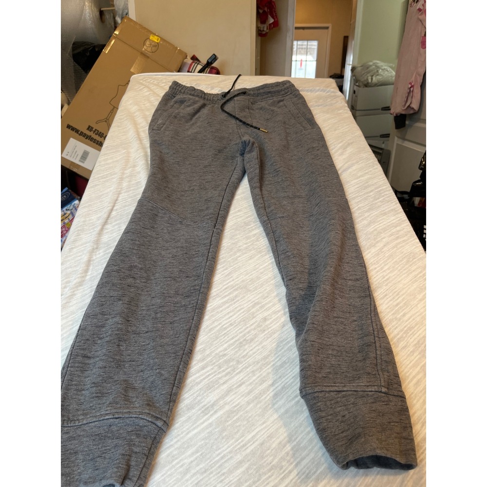 American Eagle Men's Grey Heather Jogger Sweatpants Pockets Size Medium